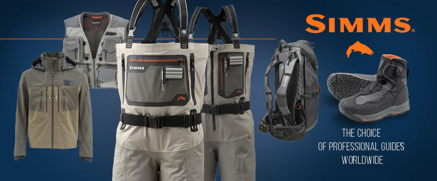 Simms - choice of proffesional guides