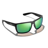 Bajio Stiltsville - Black Matte - Green Mirror - Glass